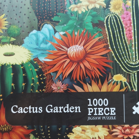 1000 piece Cactus Garden puzzle - Picture 3 of 7